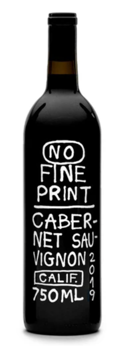 No Fine Print Cabernet Sauvignon 2019